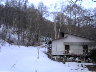長野県菅平高原 ゆたか山荘 西側(坂上) 2026/03/17 06:00