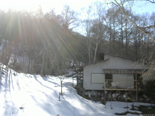 長野県菅平高原 ゆたか山荘 西側(坂上) 2026/03/17 15:15