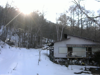 長野県菅平高原 ゆたか山荘 西側(坂上) 2026/03/17 16:00