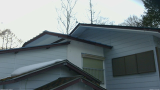 長野県菅平高原 ゆたか山荘 駐車場奥 2026/03/17 17:15