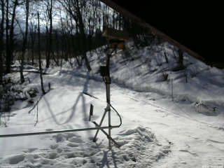 長野県菅平高原 ゆたか山荘 南側 2026/03/18 08:00