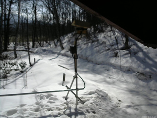 長野県菅平高原 ゆたか山荘 南側 2026/03/18 08:45