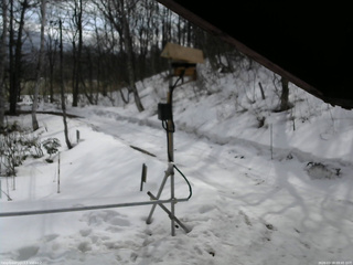 長野県菅平高原 ゆたか山荘 南側 2026/03/18 09:45