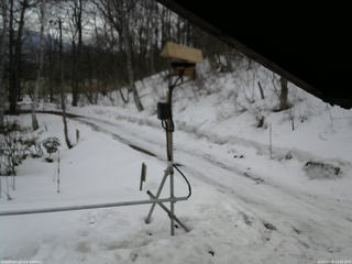 長野県菅平高原 ゆたか山荘 南側 2026/03/18 12:00