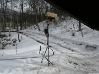 長野県菅平高原 ゆたか山荘 南側 2026/03/18 13:45