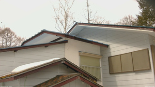 長野県菅平高原 ゆたか山荘 駐車場奥 2026/03/18 12:15