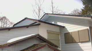 長野県菅平高原 ゆたか山荘 駐車場奥 2026/03/18 13:45