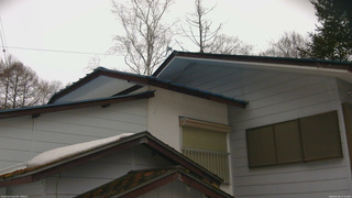 長野県菅平高原 ゆたか山荘 駐車場奥 2026/03/18 17:15