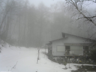 長野県菅平高原 ゆたか山荘 西側(坂上) 2026/03/19 11:45