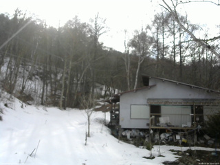長野県菅平高原 ゆたか山荘 西側(坂上) 2026/03/19 15:45