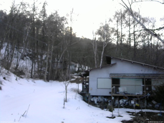 長野県菅平高原 ゆたか山荘 西側(坂上) 2026/03/19 16:15