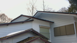 長野県菅平高原 ゆたか山荘 駐車場奥 2026/03/19 16:45