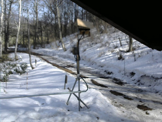 長野県菅平高原 ゆたか山荘 南側 2026/03/21 14:45
