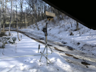 長野県菅平高原 ゆたか山荘 南側 2026/03/21 15:45