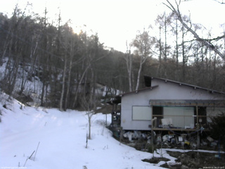 長野県菅平高原 ゆたか山荘 西側(坂上) 2026/03/21 16:15