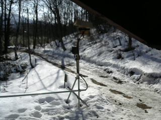 長野県菅平高原 ゆたか山荘 南側 2026/03/22 08:00
