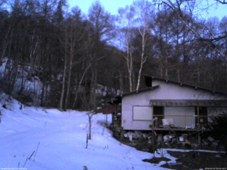 長野県菅平高原 ゆたか山荘 西側(坂上) 2026/03/22 05:30