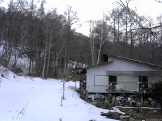 長野県菅平高原 ゆたか山荘 西側(坂上) 2026/03/22 17:45