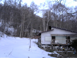 長野県菅平高原 ゆたか山荘 西側(坂上) 2026/03/23 05:45