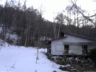 長野県菅平高原 ゆたか山荘 西側(坂上) 2026/03/23 18:00