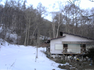 長野県菅平高原 ゆたか山荘 西側(坂上) 2026/03/24 06:00
