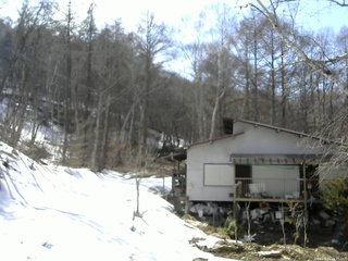 長野県菅平高原 ゆたか山荘 西側(坂上) 2026/03/24 14:15