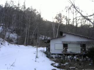 長野県菅平高原 ゆたか山荘 西側(坂上) 2026/03/24 17:30