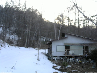 長野県菅平高原 ゆたか山荘 西側(坂上) 2026/03/24 17:45