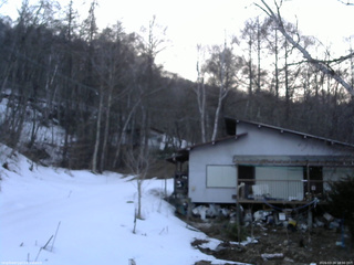 長野県菅平高原 ゆたか山荘 西側(坂上) 2026/03/24 18:00