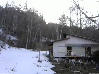 長野県菅平高原 ゆたか山荘 西側(坂上) 2026/03/27 16:45