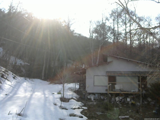 長野県菅平高原 ゆたか山荘 西側(坂上) 2026/03/28 15:45