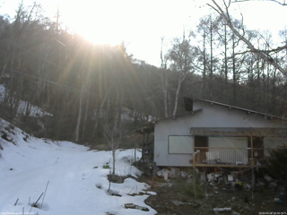 長野県菅平高原 ゆたか山荘 西側(坂上) 2026/03/28 16:00
