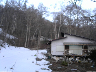 長野県菅平高原 ゆたか山荘 西側(坂上) 2026/03/29 05:45