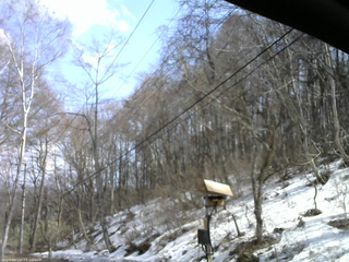 長野県菅平高原 ゆたか山荘 温度計 2026/03/29 13:45