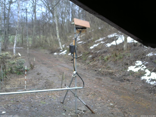 長野県菅平高原 ゆたか山荘 南側 2026/03/31 17:15