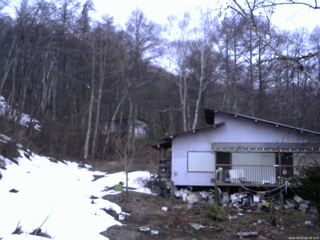 長野県菅平高原 ゆたか山荘 西側(坂上) 2026/03/31 05:45