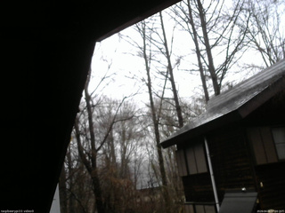 長野県菅平高原 ゆたか山荘 北側 2026/04/01 17:00