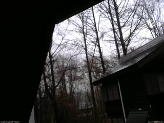 長野県菅平高原 ゆたか山荘 北側 2026/04/01 17:45