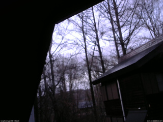 長野県菅平高原 ゆたか山荘 北側 2026/04/02 18:00