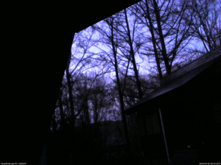 長野県菅平高原 ゆたか山荘 北側 2026/04/02 18:30