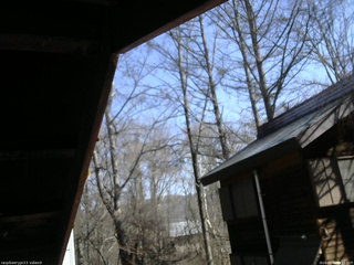 長野県菅平高原 ゆたか山荘 北側 2026/04/03 09:15