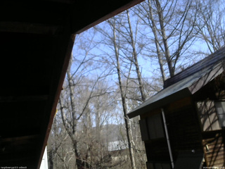 長野県菅平高原 ゆたか山荘 北側 2026/04/03 09:30