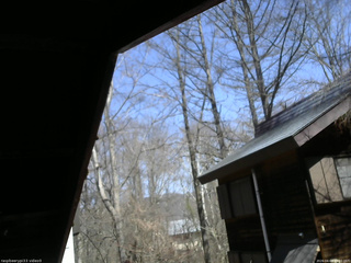 長野県菅平高原 ゆたか山荘 北側 2026/04/03 11:30