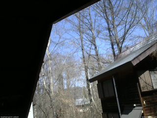 長野県菅平高原 ゆたか山荘 北側 2026/04/03 12:15