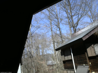 長野県菅平高原 ゆたか山荘 北側 2026/04/03 13:15