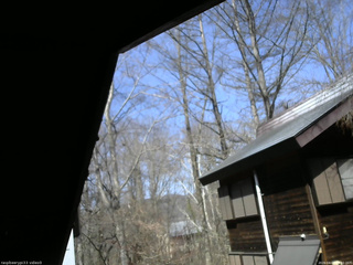 長野県菅平高原 ゆたか山荘 北側 2026/04/03 13:30