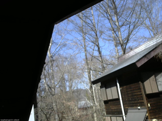 長野県菅平高原 ゆたか山荘 北側 2026/04/03 13:45