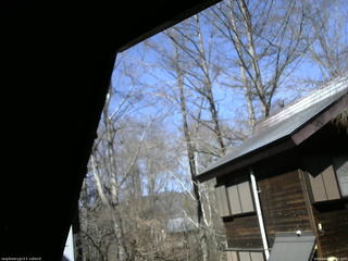 長野県菅平高原 ゆたか山荘 北側 2026/04/03 14:15