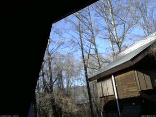 長野県菅平高原 ゆたか山荘 北側 2026/04/03 16:00