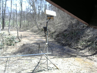 長野県菅平高原 ゆたか山荘 南側 2026/04/03 11:30